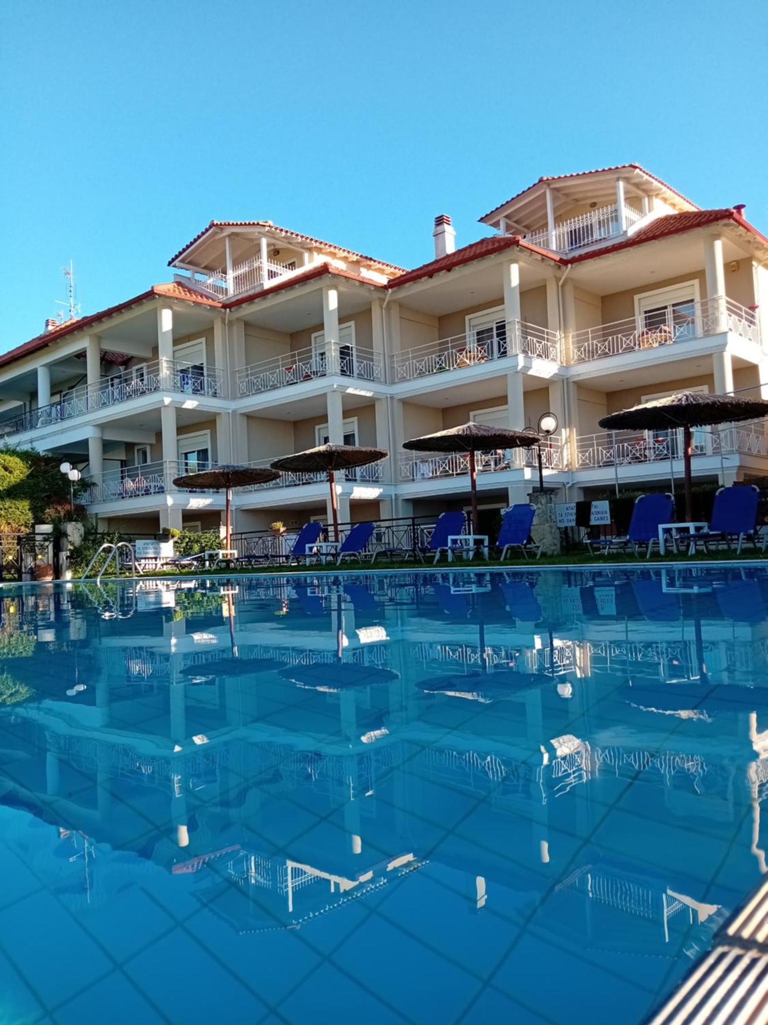 Golden Residence Family Resort Pefkochori Eksteriør billede
