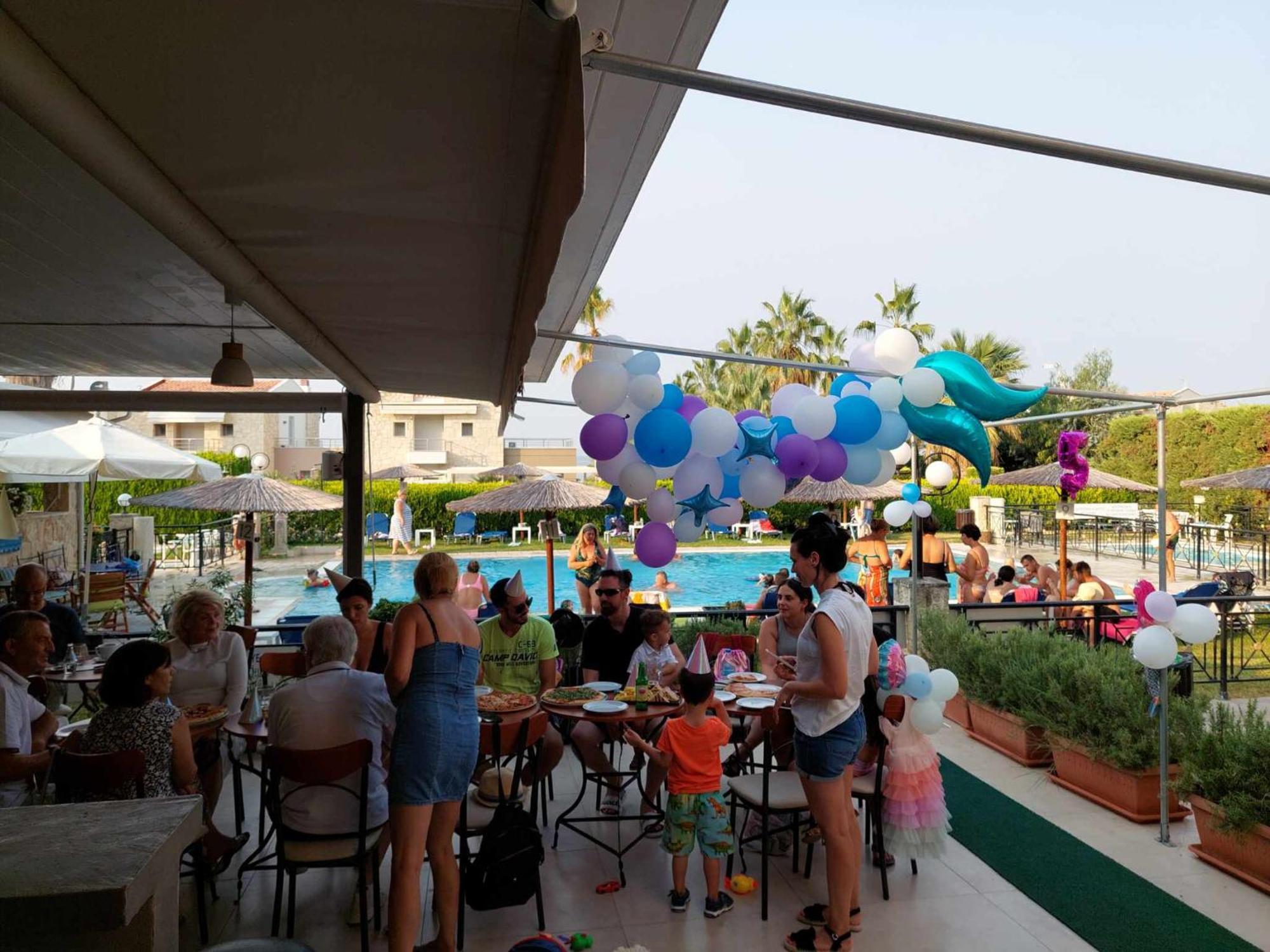 Golden Residence Family Resort Pefkochori Eksteriør billede