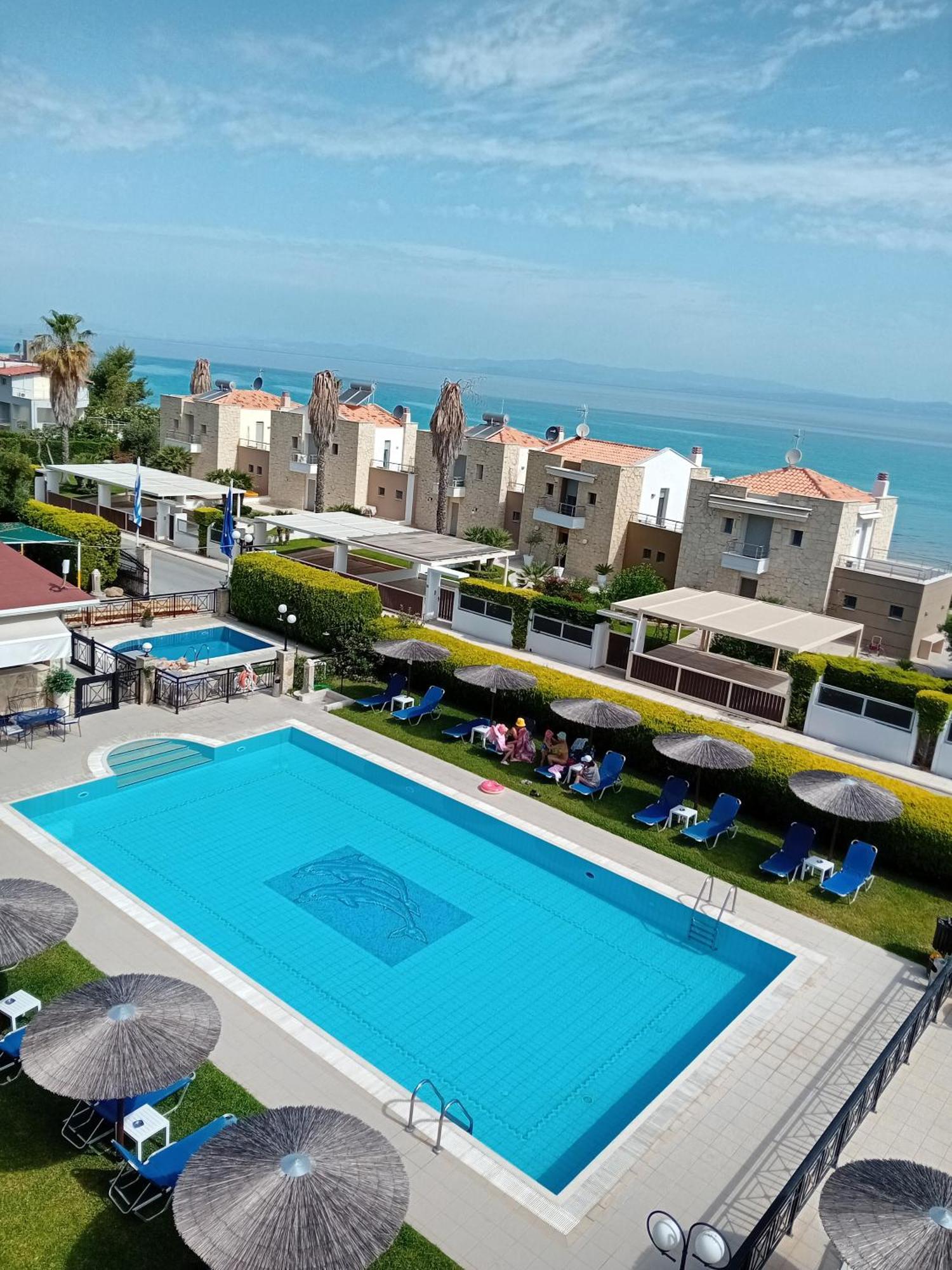 Golden Residence Family Resort Pefkochori Eksteriør billede